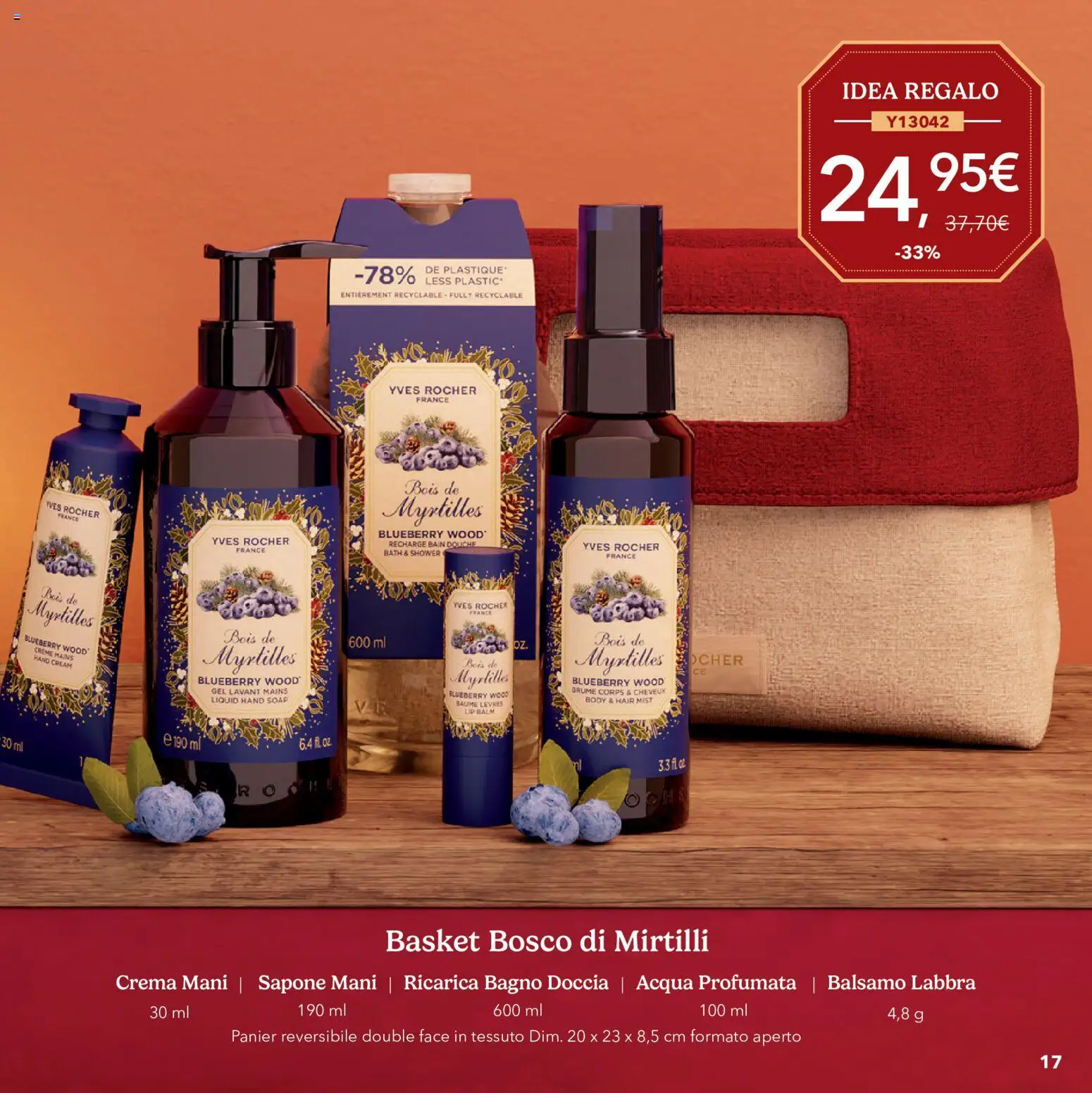 Volantino Yves Rocher del 20/10/2026 | Pagina: 17 | Prodotti: Balsamo, Crema, Sapone, Acqua