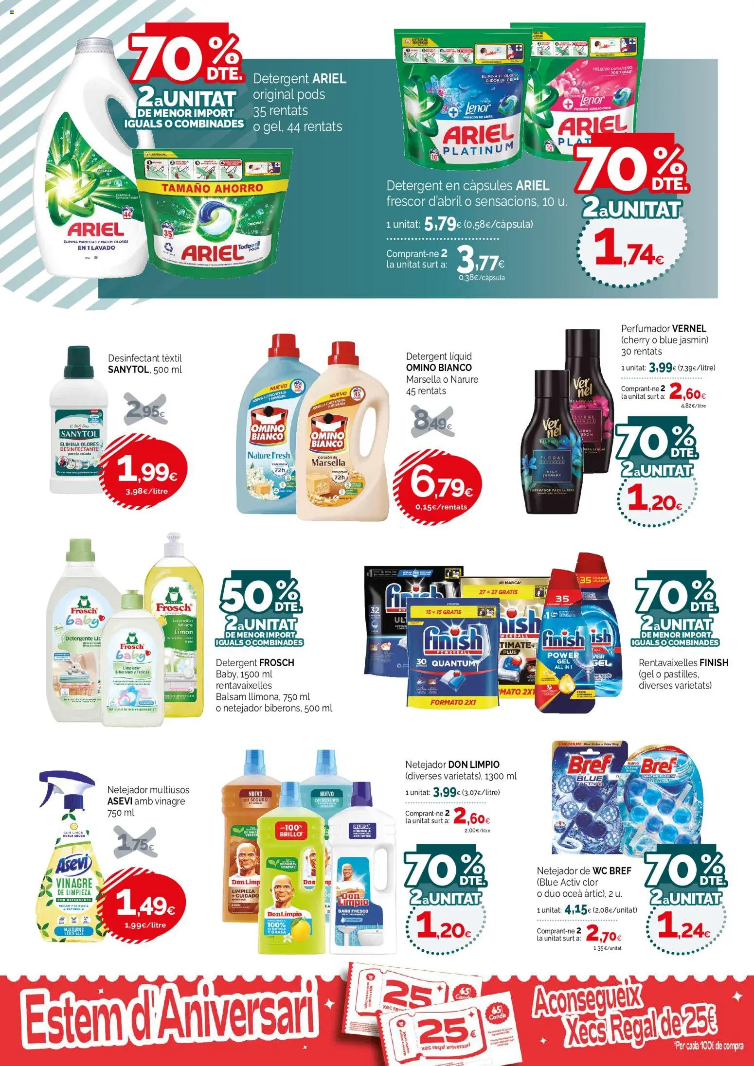 Condis - folleto │ válido desde el 30/09/2026 | Página: 26 | Productos: Detergente, Limón, Ropa, Vinagre