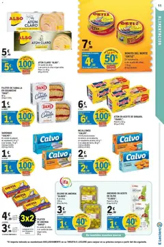 Vista previa E.Leclerc Megames 2 válido desde el 07/10/2026 | Página: 11 | Productos: Anchoas, Anchoa, Sardinas, Atún claro