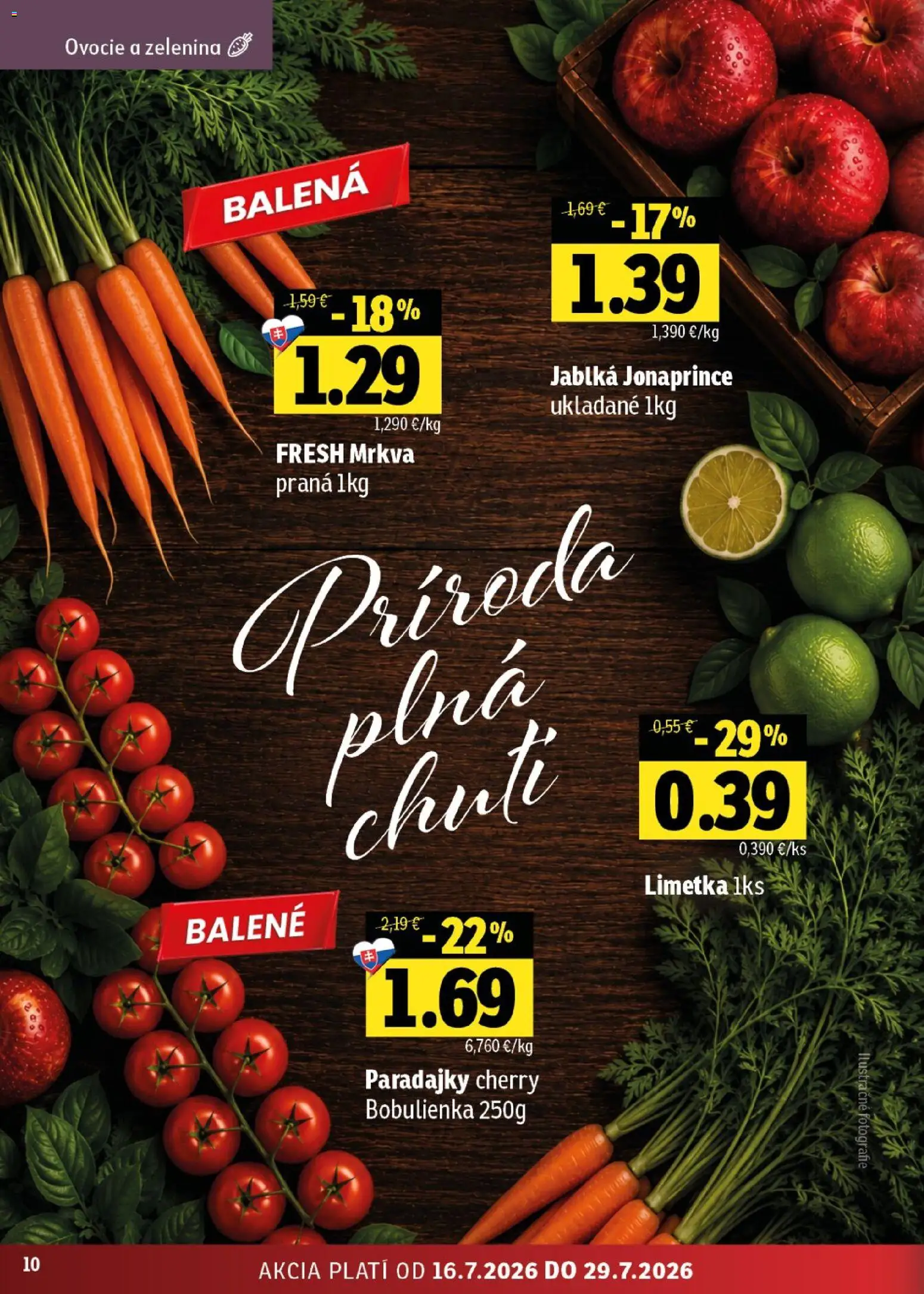 Nové Fresh akcie – leták je platný od 16.07.2026 | Strana: 10