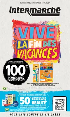 Intermarché - Prévisualisation de Intermarché - Notre sélection de la rentrée valide à partir de 18/08/2026