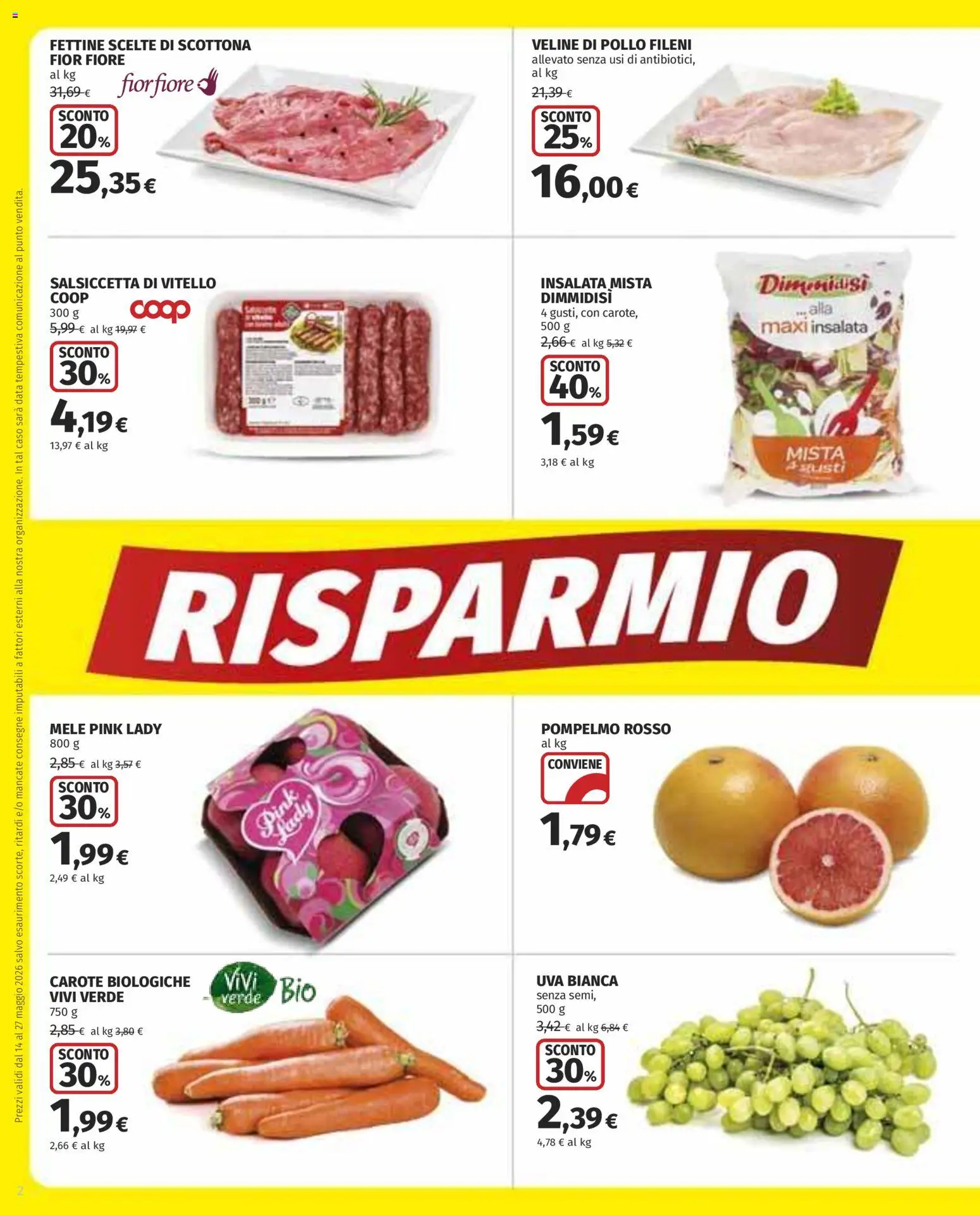 Volantino COOP del 14.05.2026 | Pagina: 2