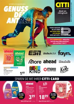 CITTI Markt Sportlernahrung ab 26.08.2026 gültig