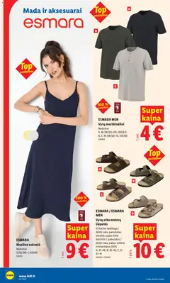 LIDL leidinys galioja nuo 15.06.2026 | Puslapis: 2 | Prekių: Suknelė, Marškinėliai, Šlepetės