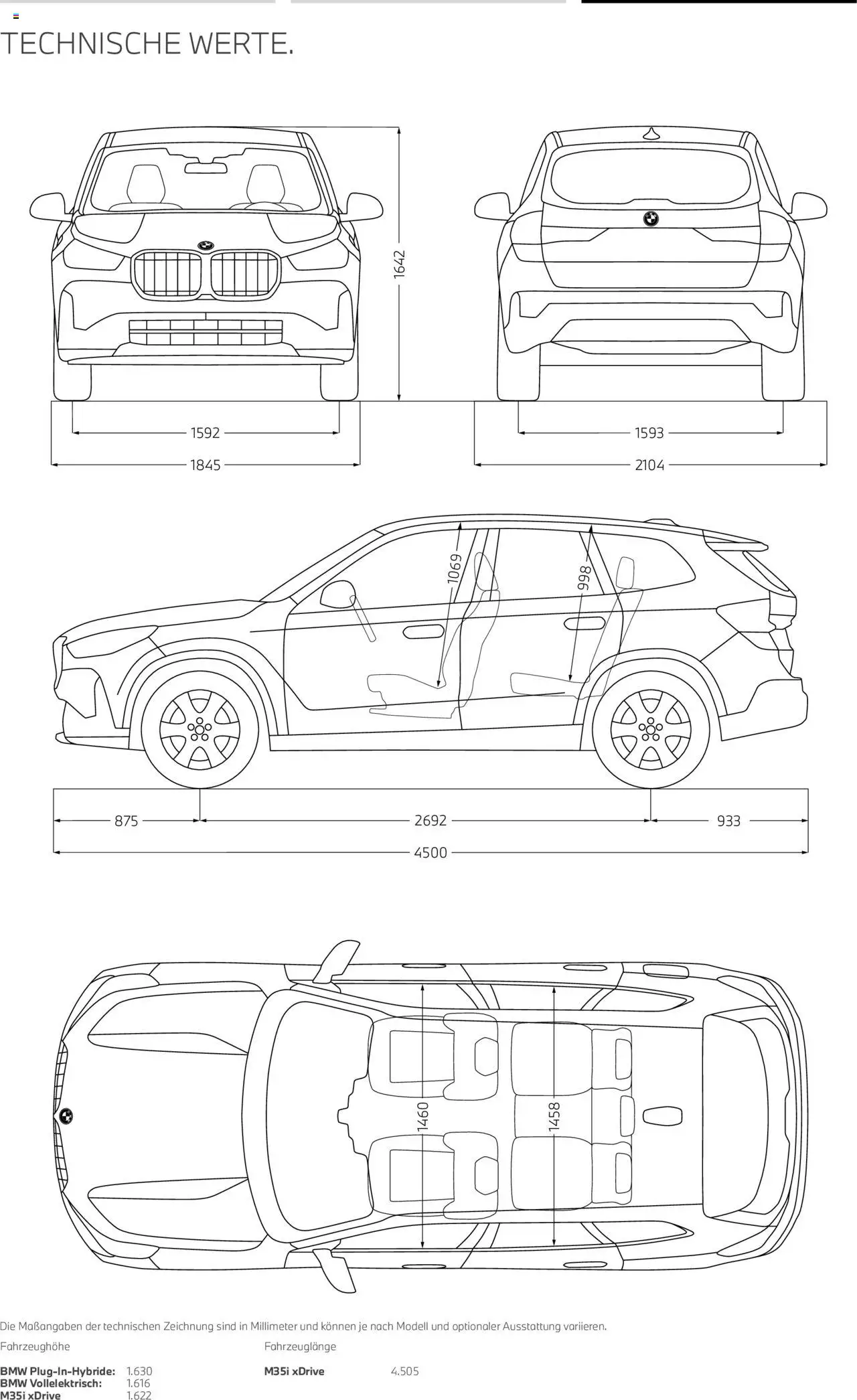 BMW X1 – gültig ab 01.07.2025 | Seite: 26
