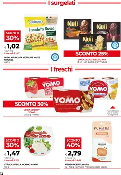 Anteprima del volantino COOP volantino Firenze valido a partire dal 20/08/2026 | Pagina: 12 | Prodotti: Yogurt, Insalata, Verdure, Insalata russa