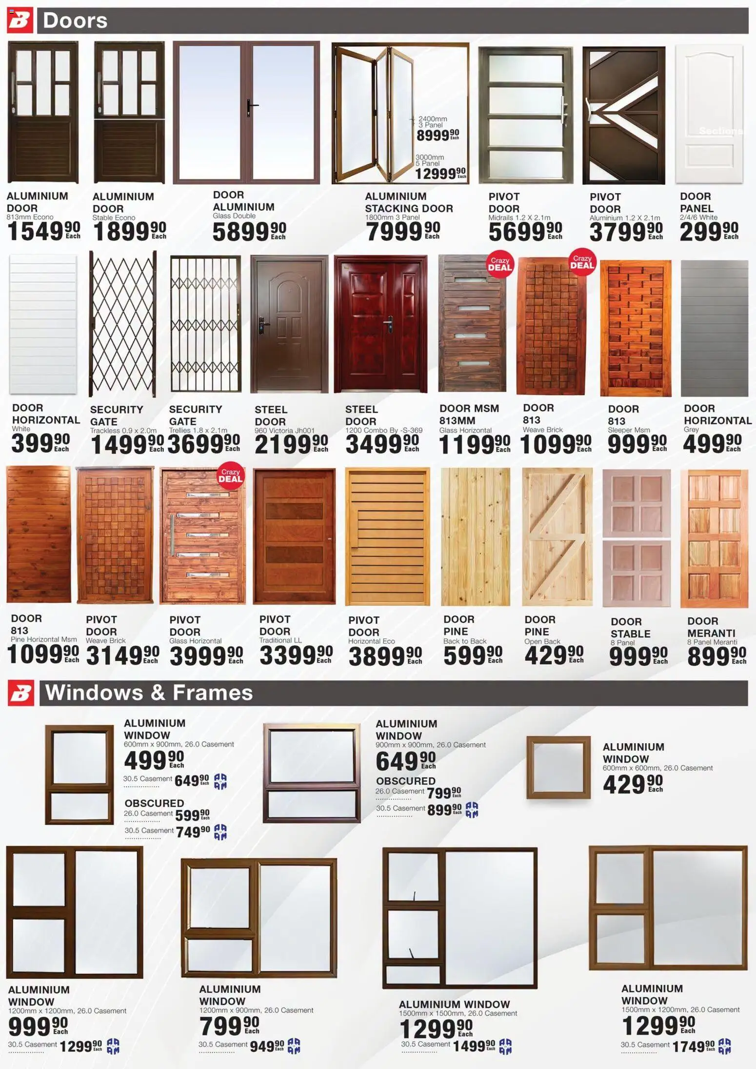 New Build It catalogue – valid from 27/08/2026 | Page: 4 | Products: Gate