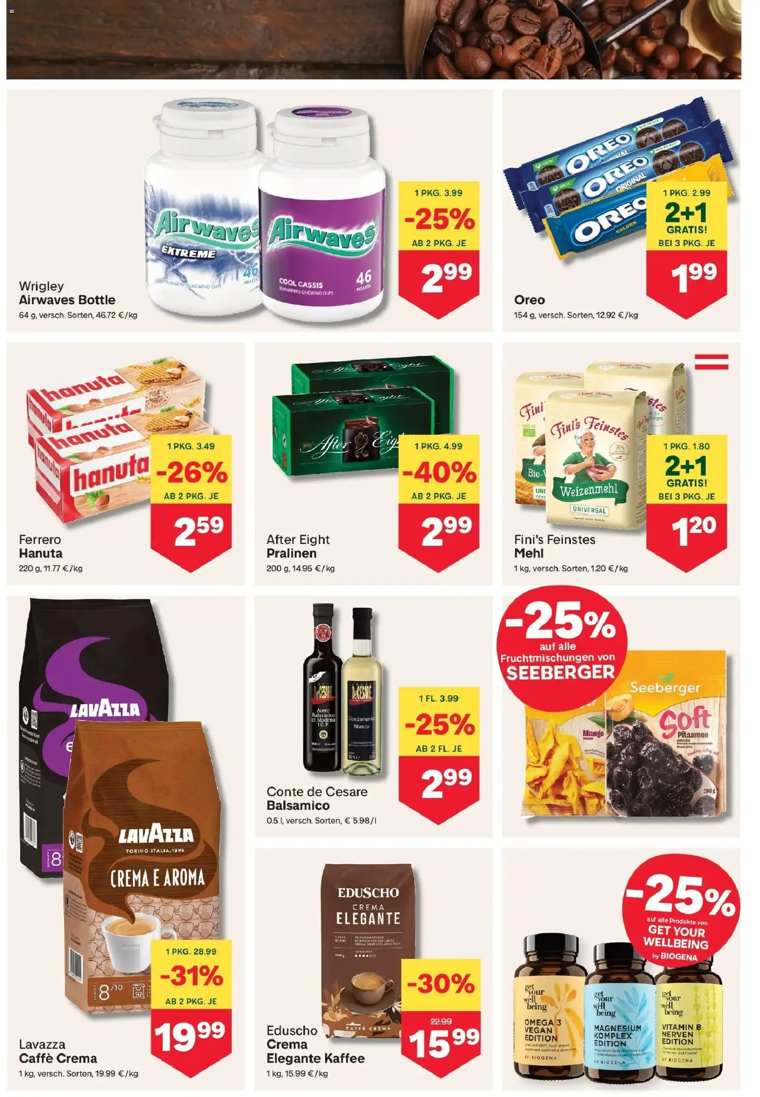 MPREIS Pfunds von 01.10.2026 - Aktuelle Angebote | Seite: 6 | Produkte: Mango, Mehl, Kaffee