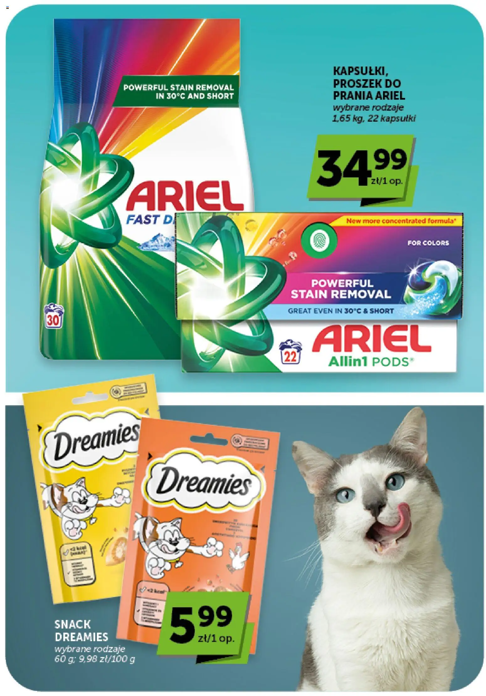 Groszek gazetka od 30.07.2026 | Strona: 33 | Produkty: Ariel