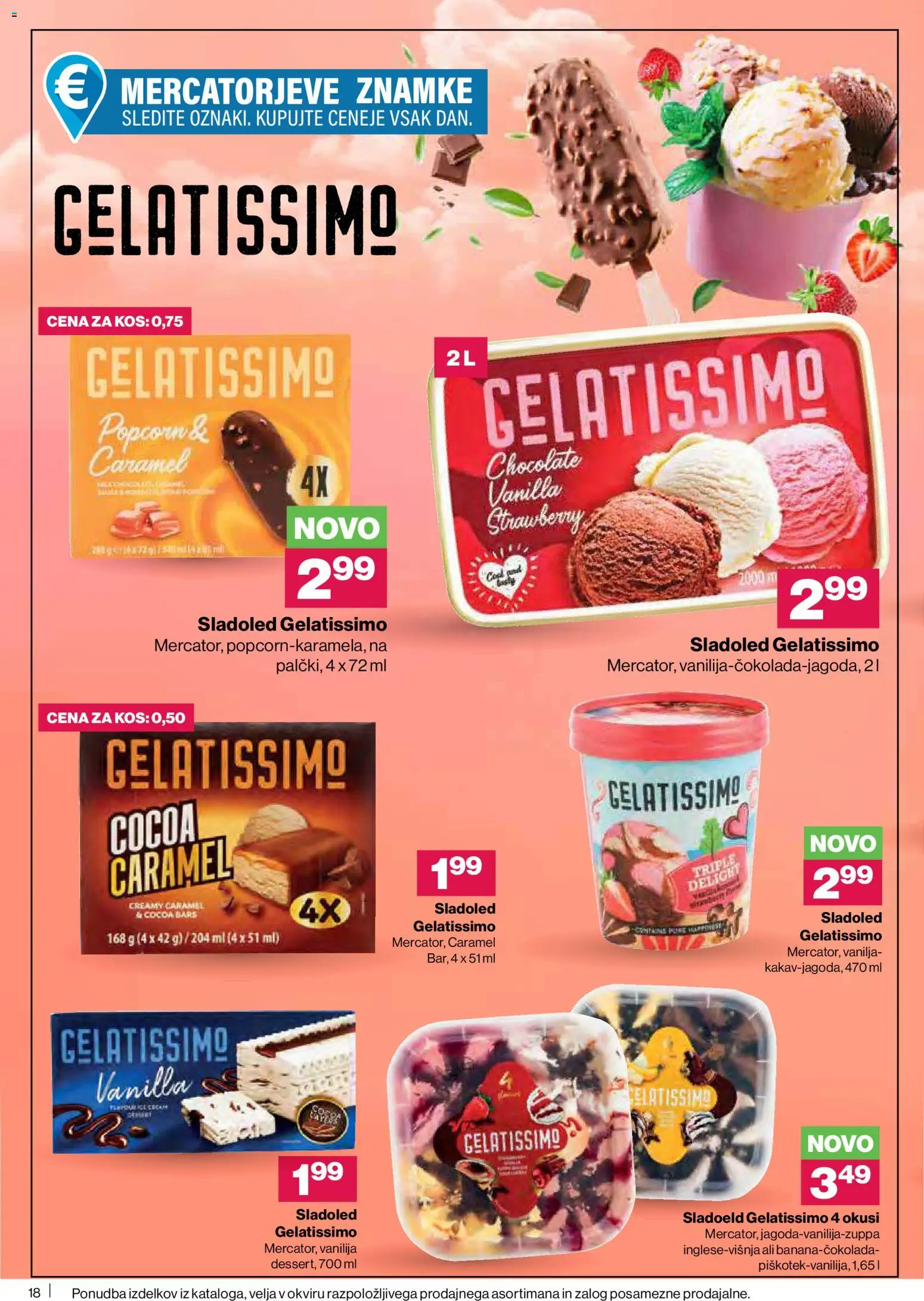 Novi Mercator katalog ponudbe – veljaven od 02.07.2026 | Stran: 18