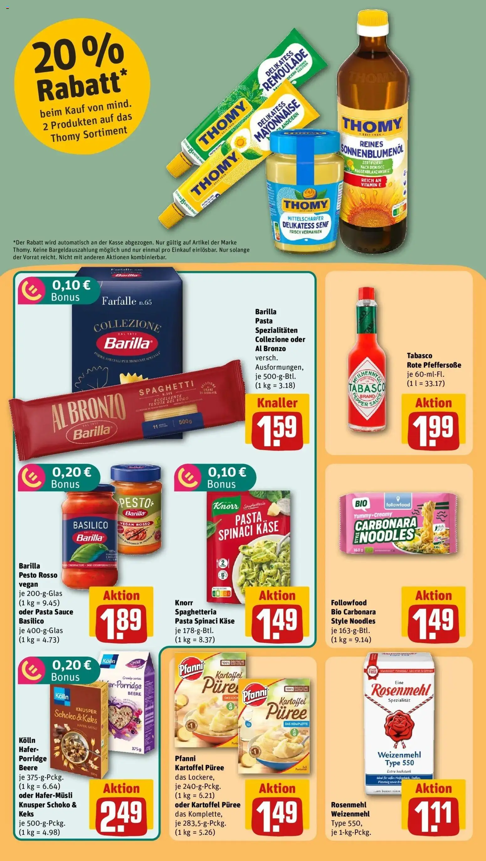 REWE Prospekt ab 26.10.2026 zum Blättern » Angebote | Seite: 26 | Produkte: Kolln, Sonnenblumenol, Spezialitäten, Knorr