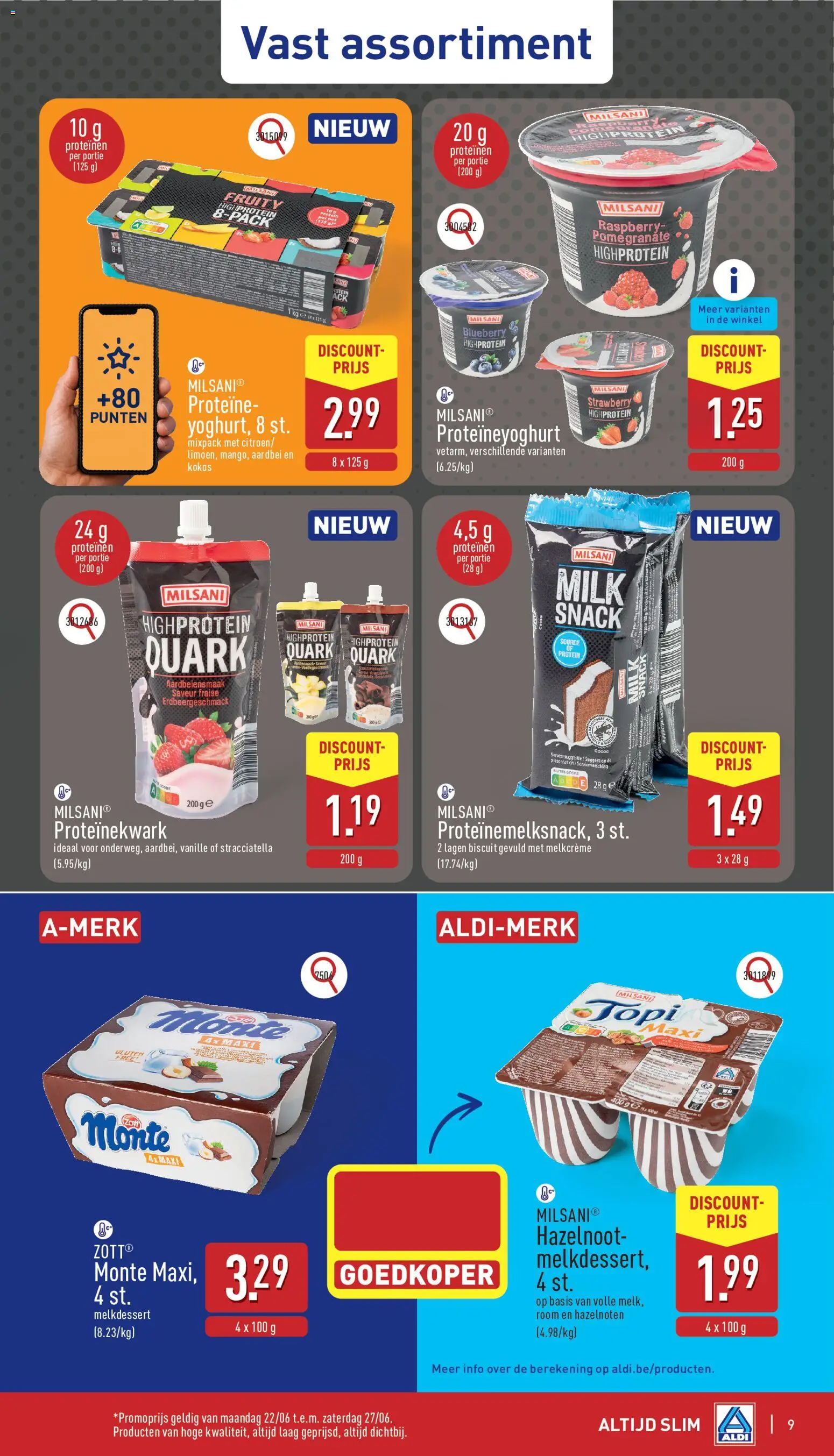 {H1} | Pagina: 9 | Producten: Room, Aardbei