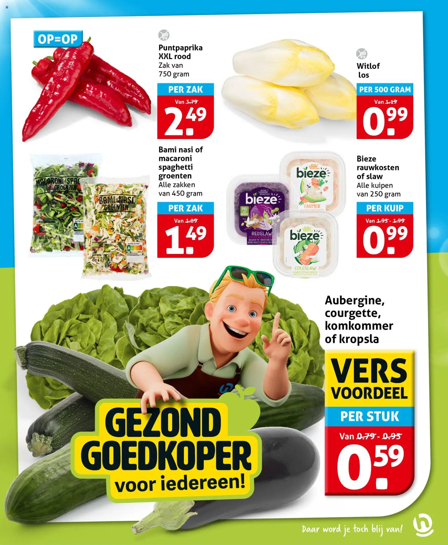 {H1} | Pagina: 17 | Producten: Komkommer, Macaroni, Zak, Groenten