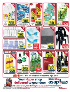 Pick n Pay specials catalogue – valid from 15.06.2026 | Page: 4 | Products: Chair, Towel, Bleach, Roller towel