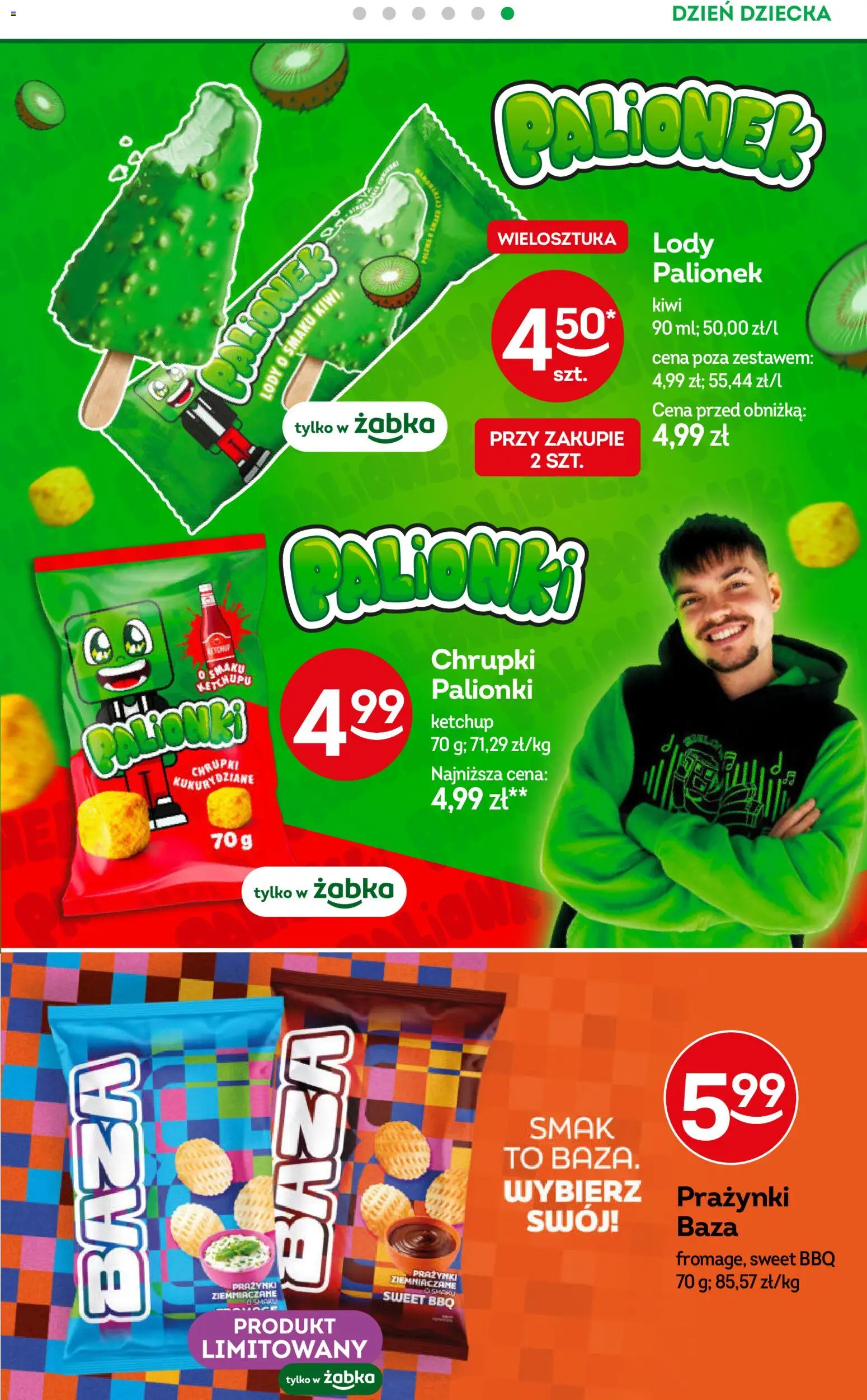 Żabka gazetka od 20.05.2026 | Strona: 31 | Produkty: Ketchup, Chrupki, Kiwi, Lody