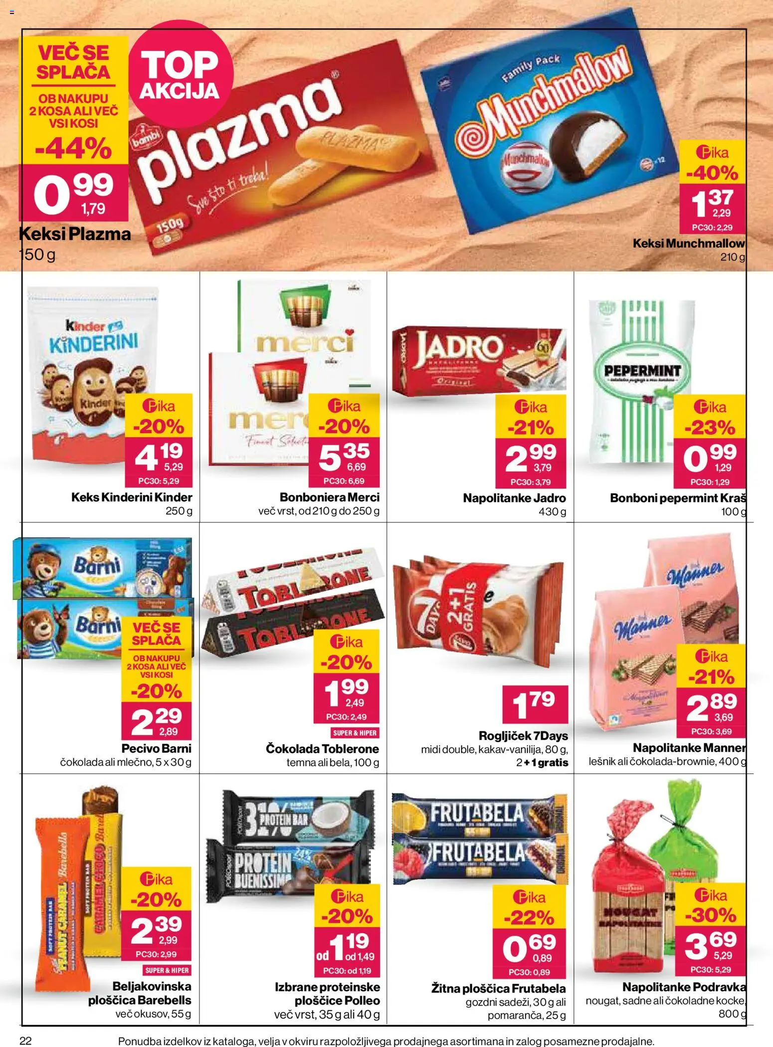 Novi Mercator katalog ponudbe – veljaven od 10.09.2026 | Stran: 22