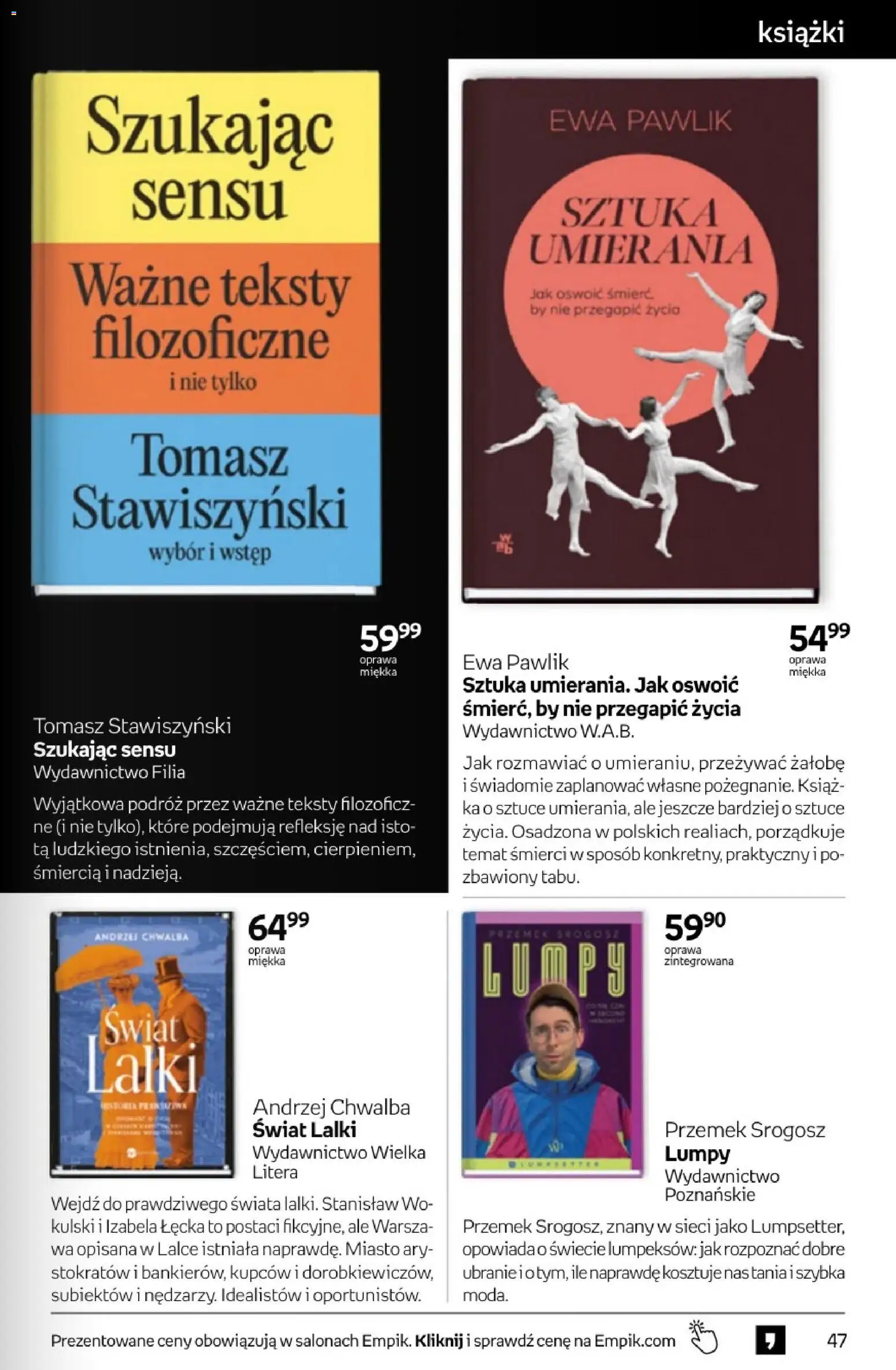 Empik promocje - Tom kultury Książki od 14.10.2026 | Strona: 47 | Produkty: Książki