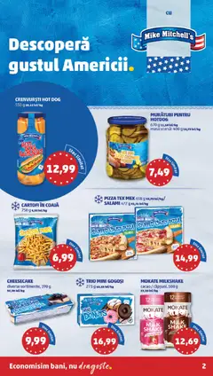 Ofertele PENNY valabile de la 26.08.2026 | Pagină: 2 | Produse: Crenvurști, Gogoși, Cartofi, Shake