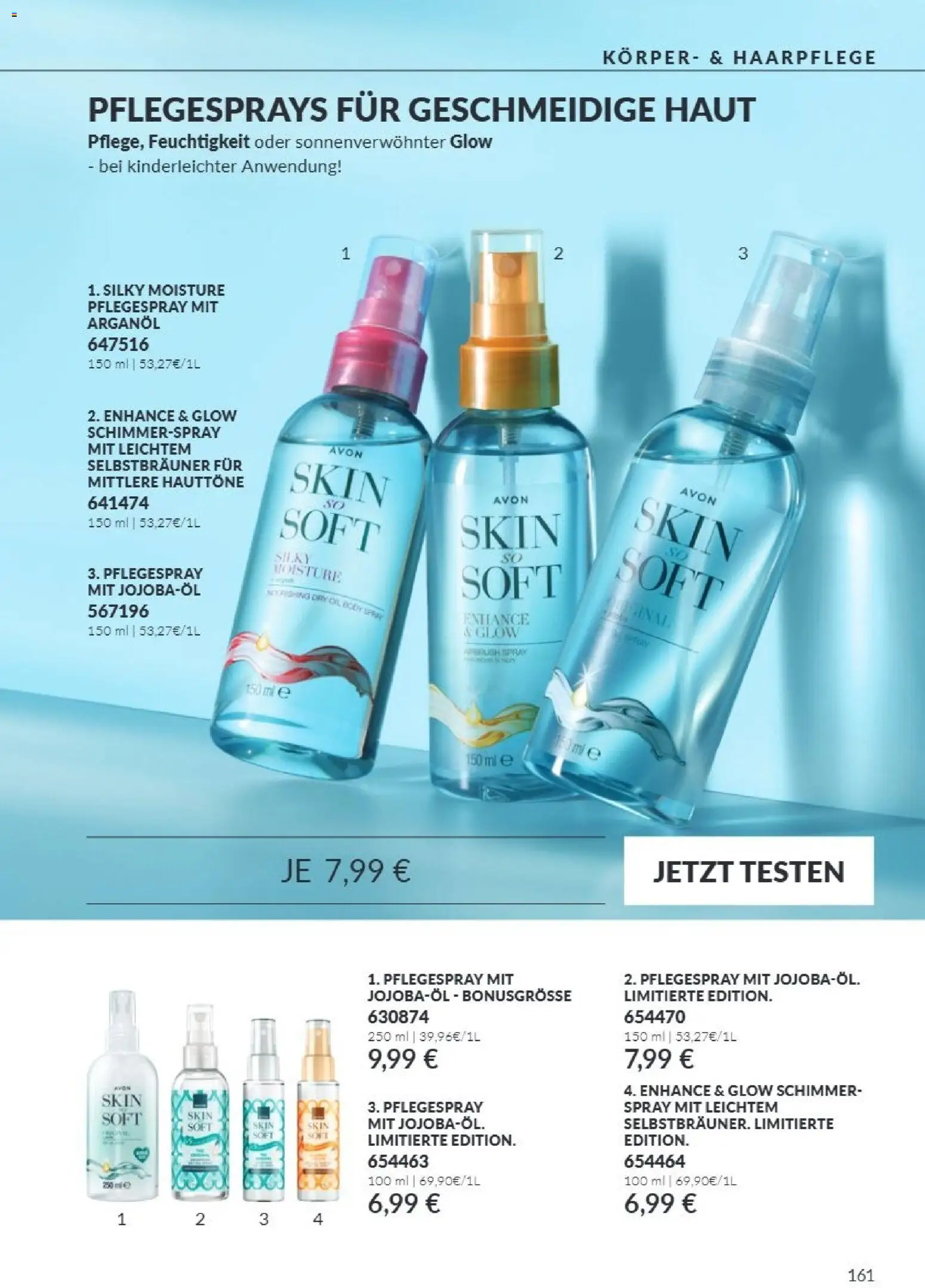 AVON Katalog Oktober 2026 – gültig ab 01.10.2026 | Seite: 161 | Produkte: Selbstbräuner
