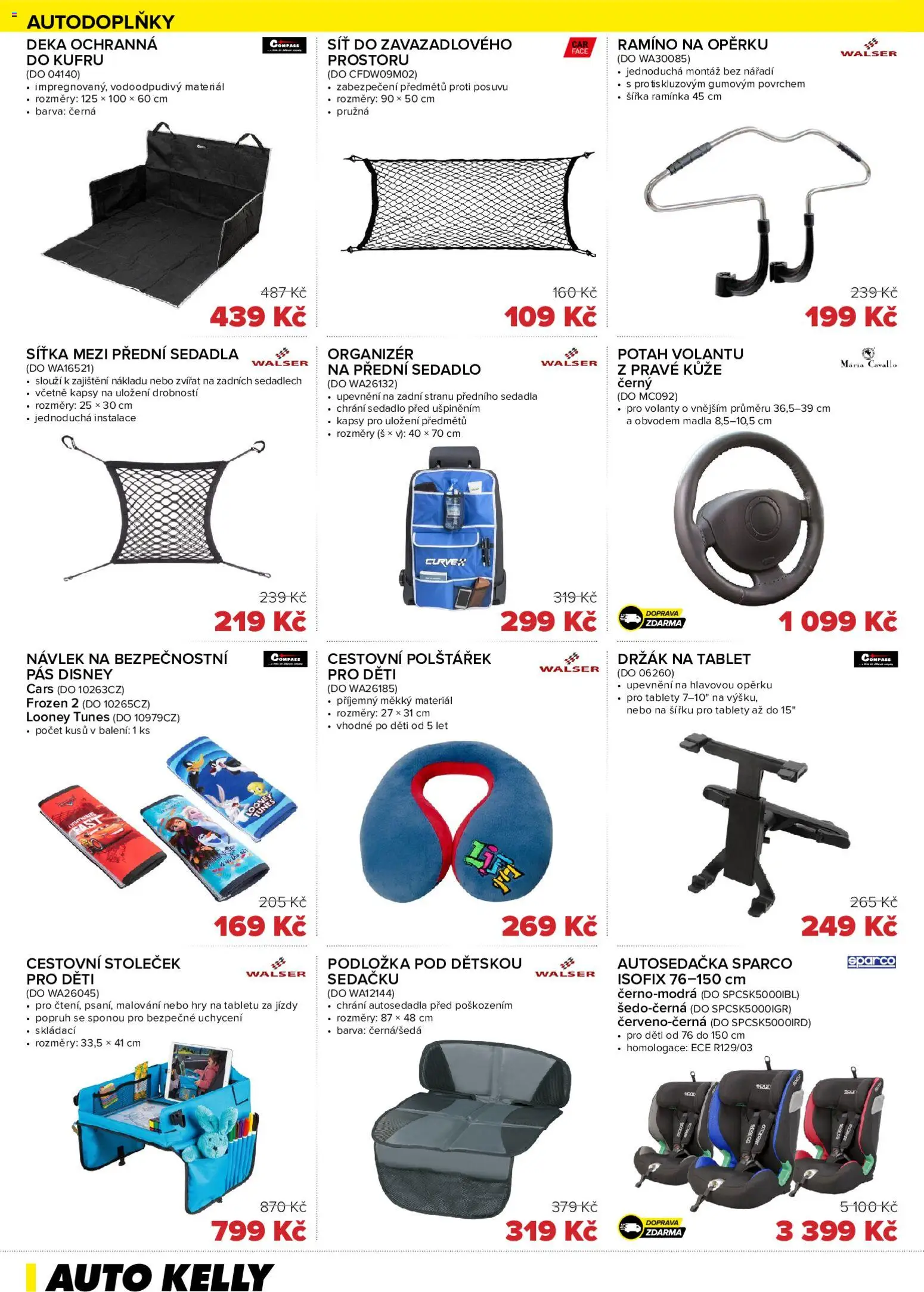 Auto Kelly leták od 26.05.2026 | Strana: 12 | Produkty: Organizér, Tablet, Deka, Nářadí