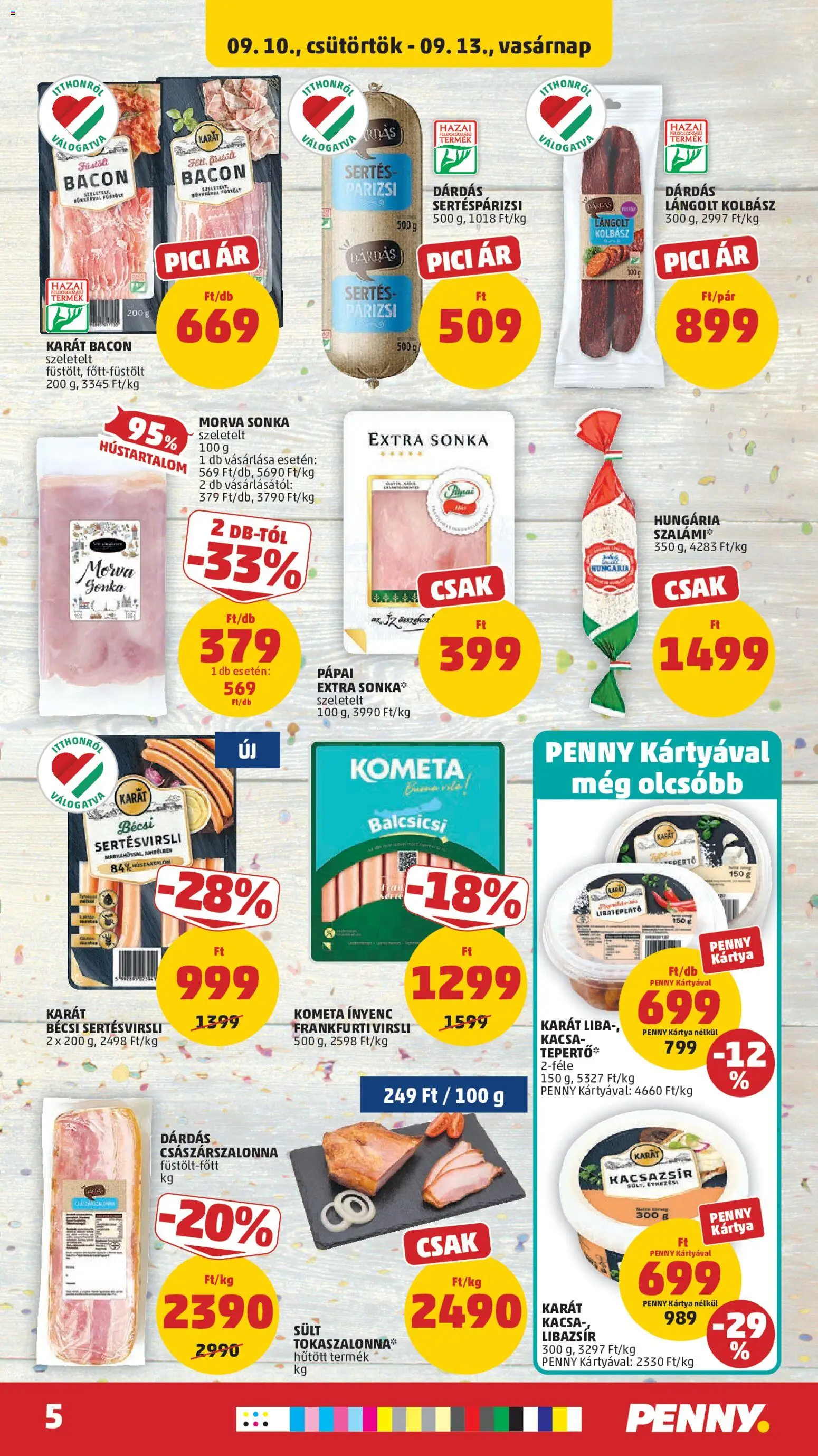 PENNY akciós ujság - amely érvényes a következő dátumtól: 2026.09.10. | Oldal: 7
