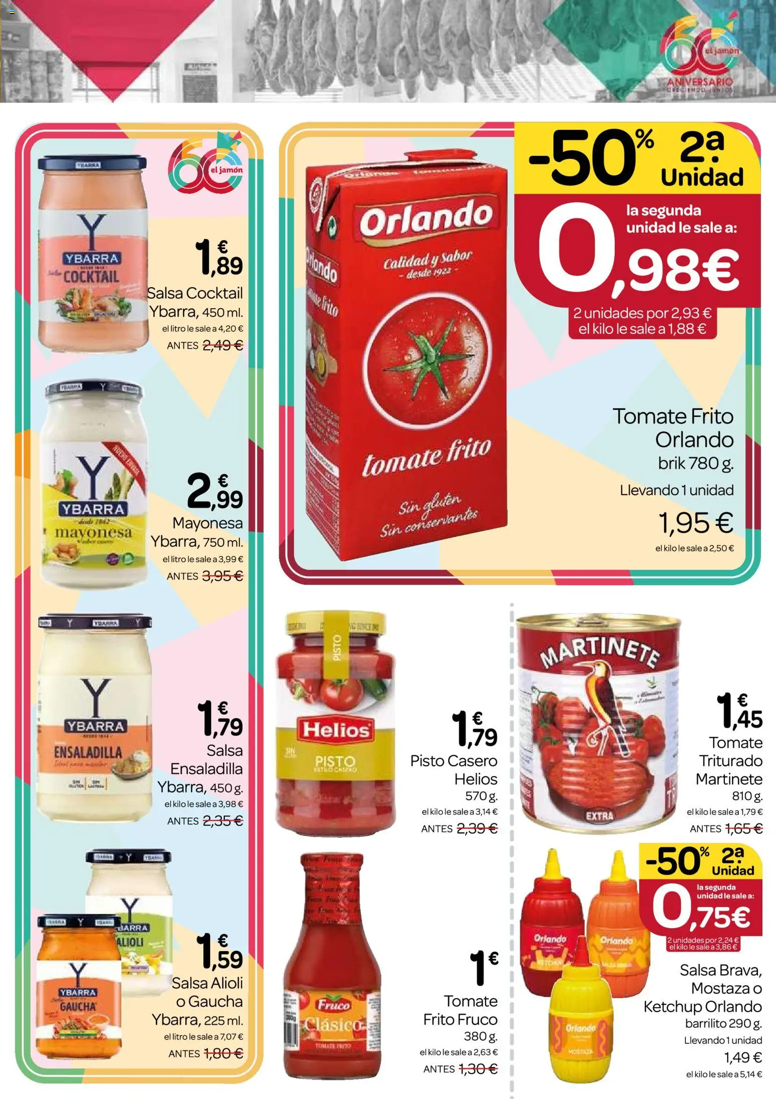 Supermercados El Jamón folleto │ válido desde el 30/07/2026 | Página: 17 | Productos: Ensaladilla, Οθόνη προβολής