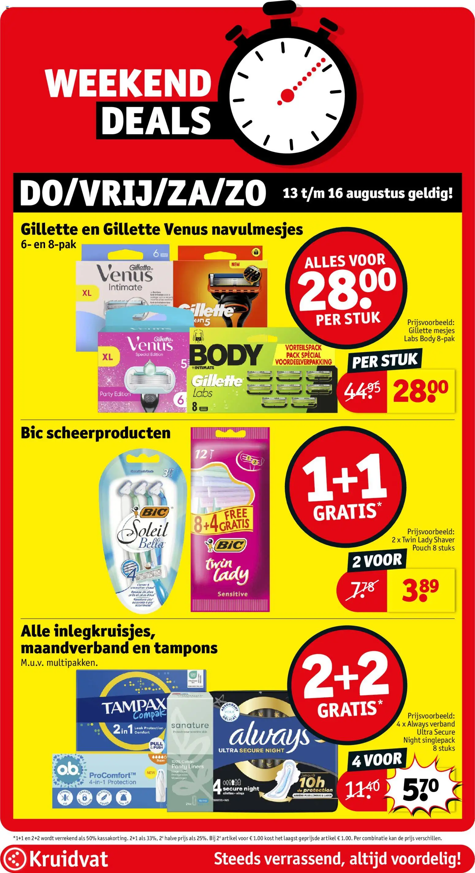 {H1} | Pagina: 18 | Producten: Verband, Panty, Maandverband, Kan