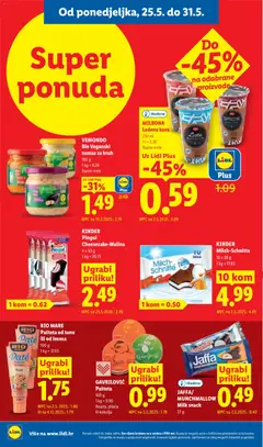 MILBONA Ledena kava, Iced coffee, 250 ml, various types - Pregled kataloga iz trgovine Lidl, vrijedi od 25.05.2026 | Stranica: 6