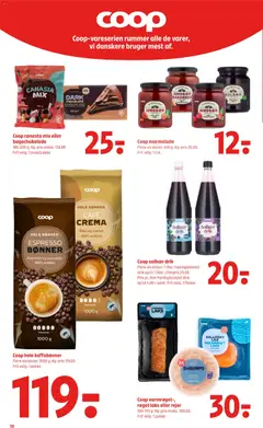 Coop 365 - Tilbudsavis uge 29 gyldig fra 16/07/2026 | Side: 14 | Produkter: Jordbær, Bønner, Marmelade, Solbær