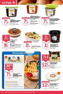 Promocash - Prévisualisation de Promocash catalogue valide à partir de 02/07/2026 | Page: 8 | Produits: Tomates séchées, Fromage, Burrata, Brie