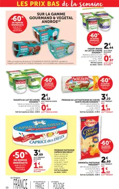 bi1 - Prévisualisation de bi1 Catalogue Maxi valide à partir de 18/08/2026 | Page: 10 | Produits: Abricot, Lait de chèvre, Meule, Lait