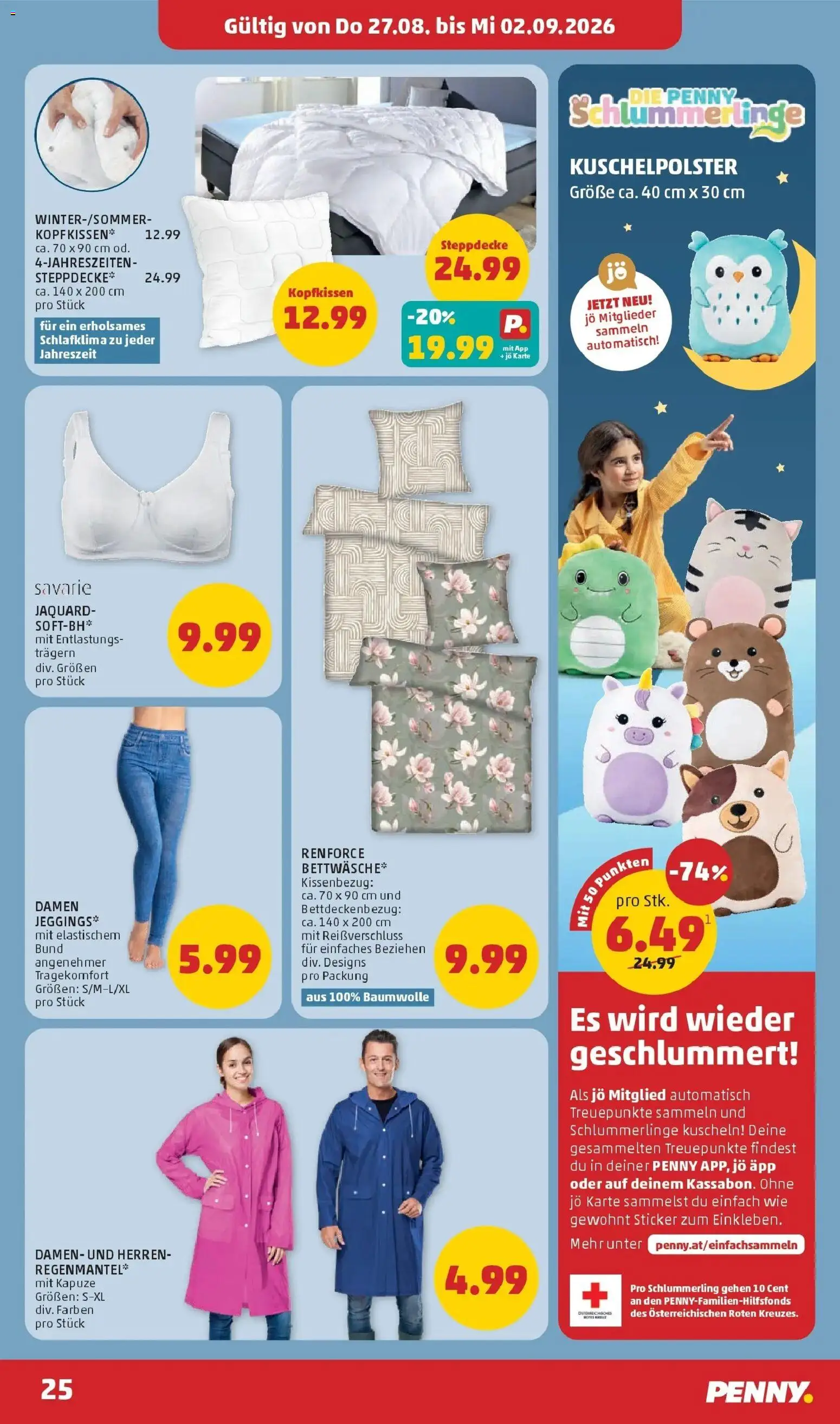 Penny Markt Die ganze Woche sparen ab (27.08.2026) - Angebote, Prospekt | Seite: 25
