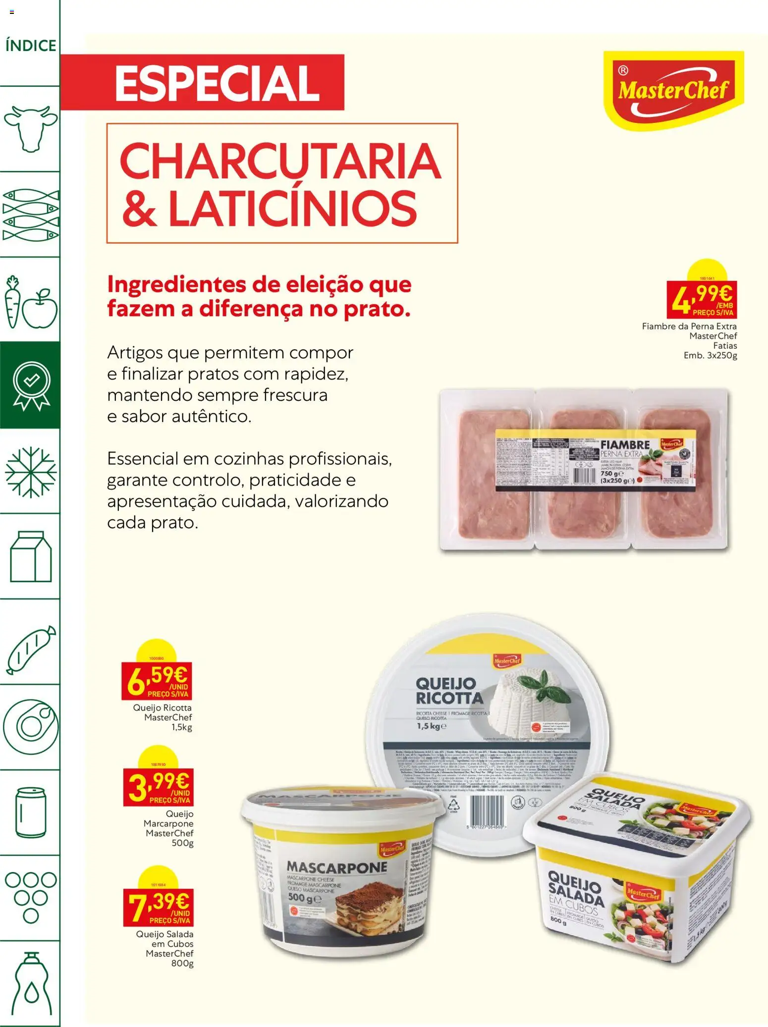 Recheio Horeca │ válido de 08/09/2026 | Página: 10 | Produtos: Queijo mascarpone, Queijo, Mascarpone, Salada
