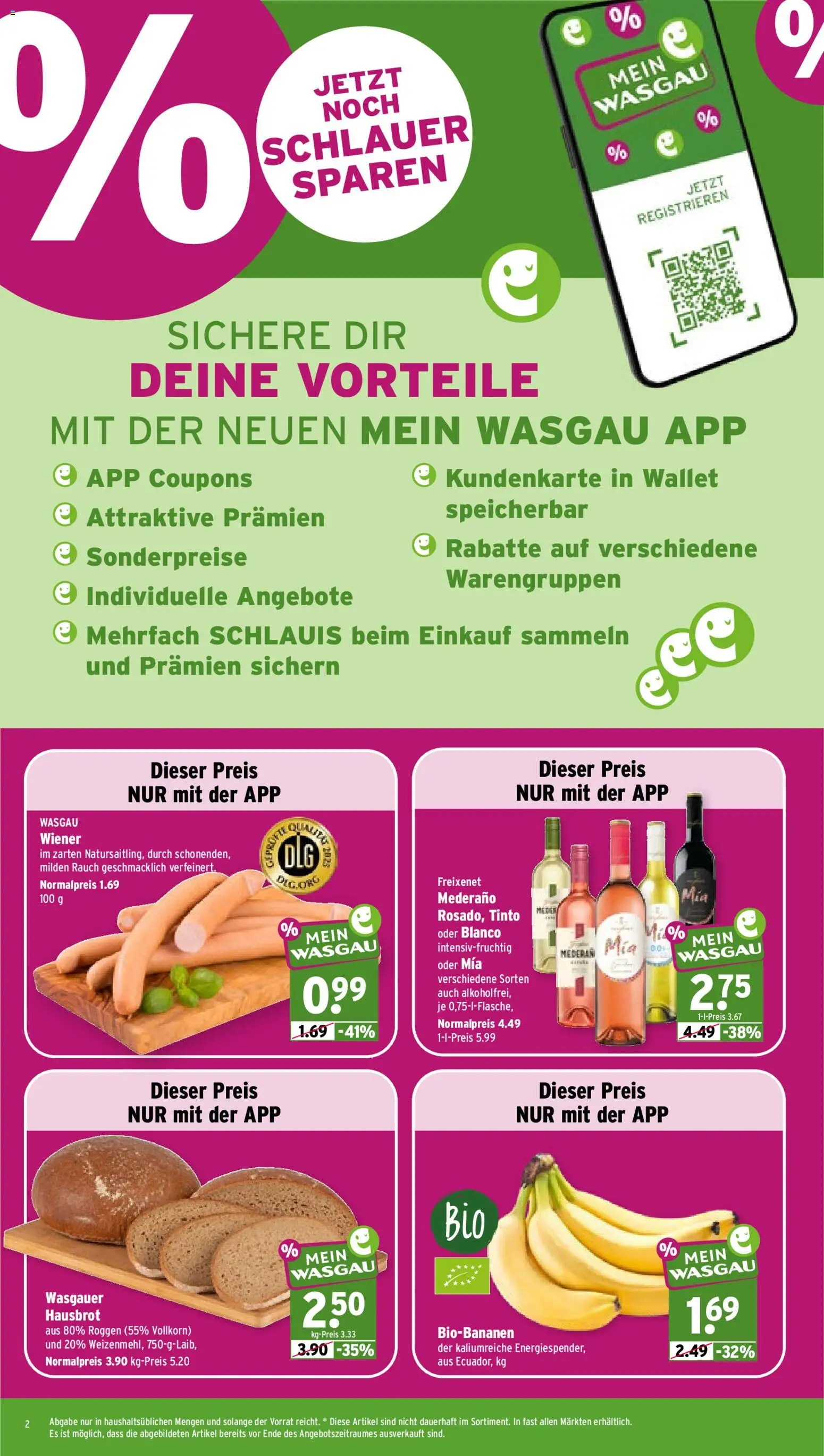 Wasgau Prospekt 	 – gültig ab 18.05.2026 | Seite: 2