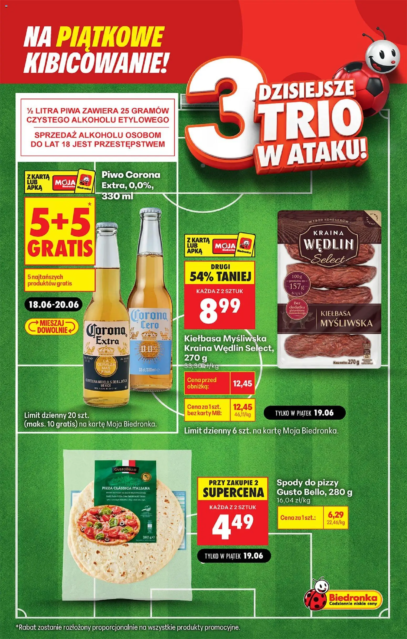Biedronka Polsko leták - Football oferta od 18.06.2026 | Strana: 3