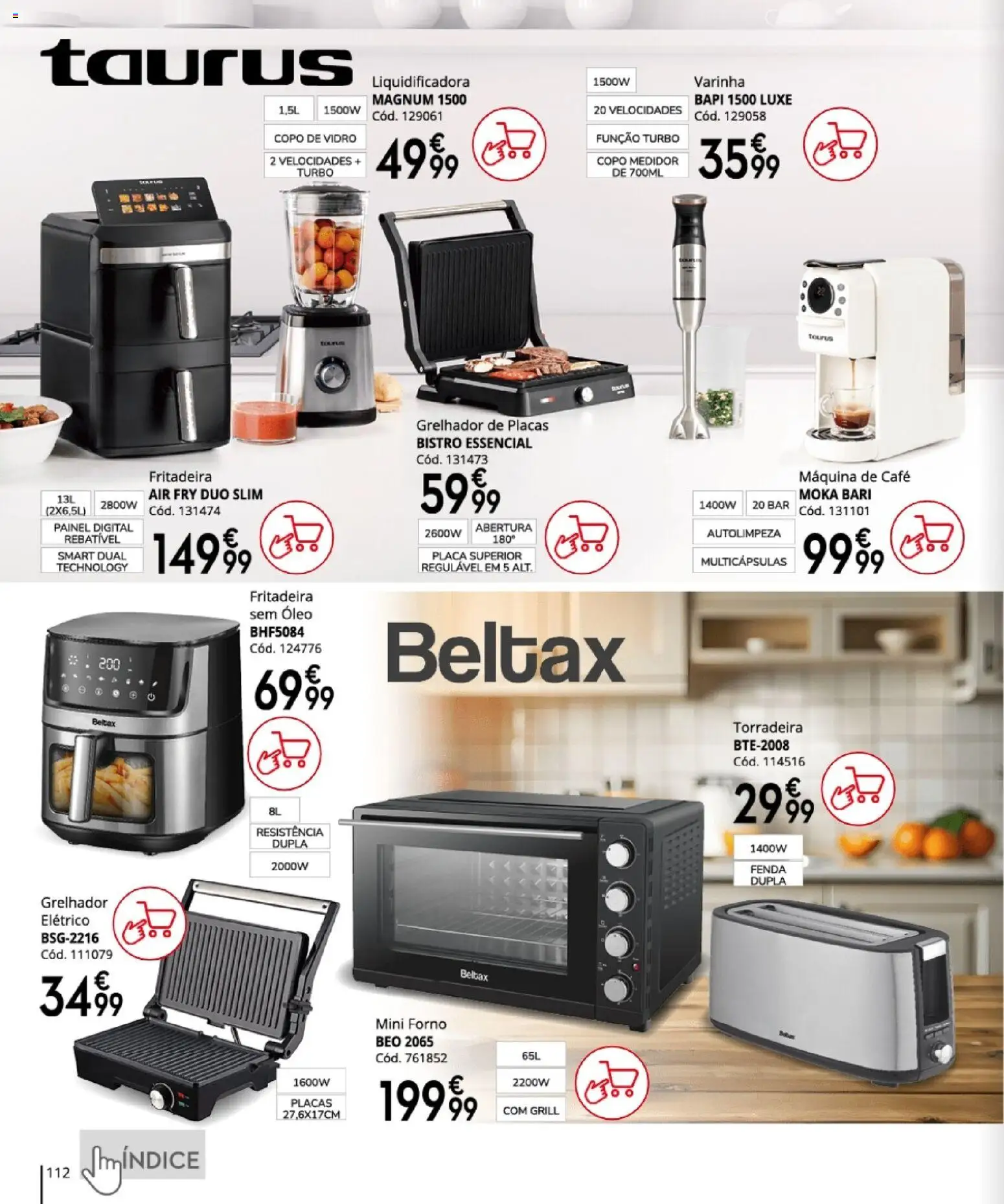 Conforama folheto │ válido de 16.04.2026 | Página: 112 | Produtos: Forno, Máquina de café, Torradeira, Café