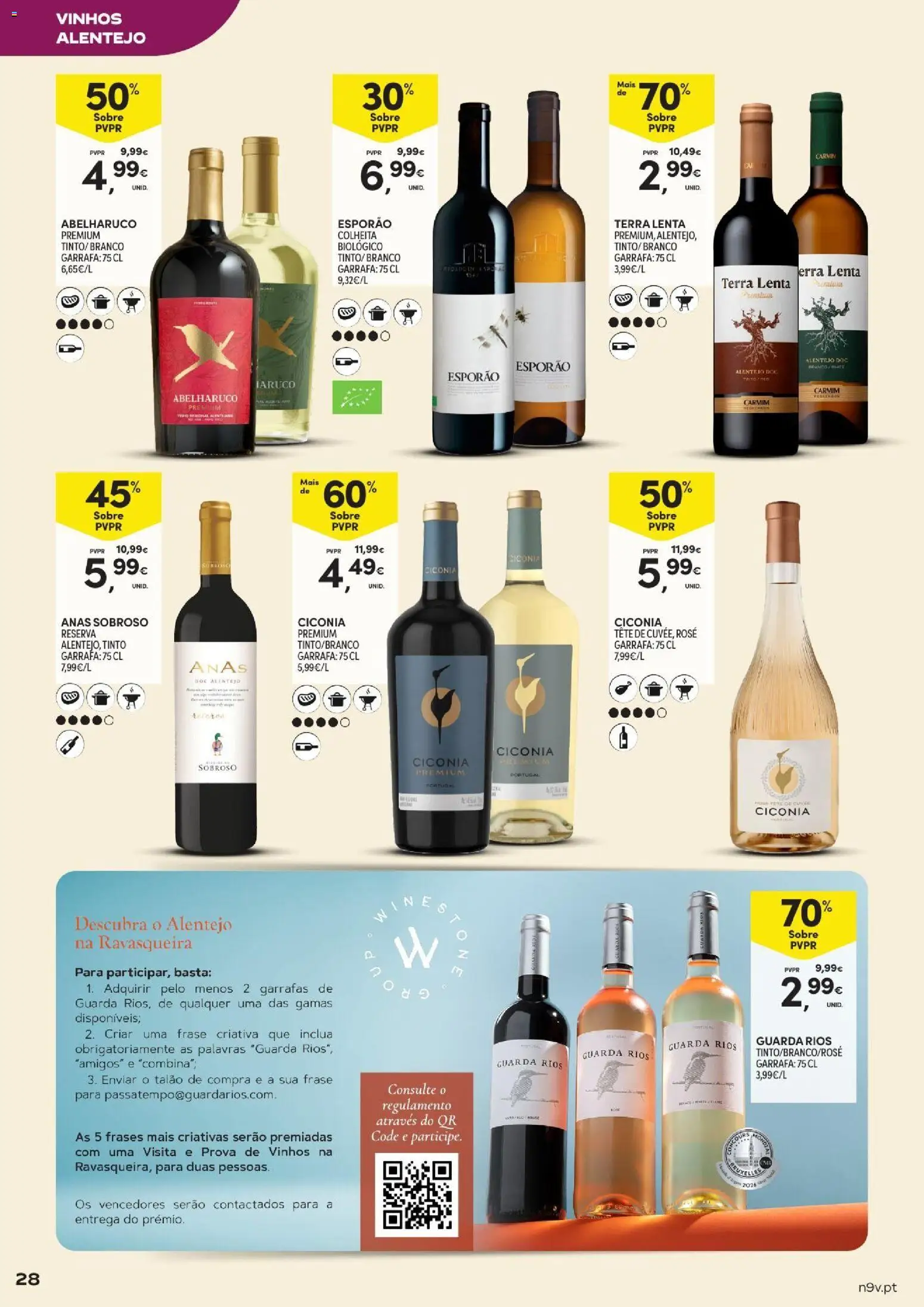 Continente Açores Vinhos, Enchidos e Queijos │ válido de 22/09/2026 | Página: 28