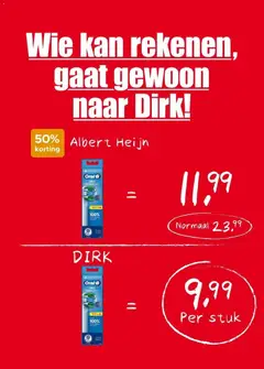 Dirk folder week 31 - Voorbeeld van een folder van Dirk, geldig van 29-07-2026 | Pagina: 15 | Producten: Zuivel, Fles, Zak, Fruit