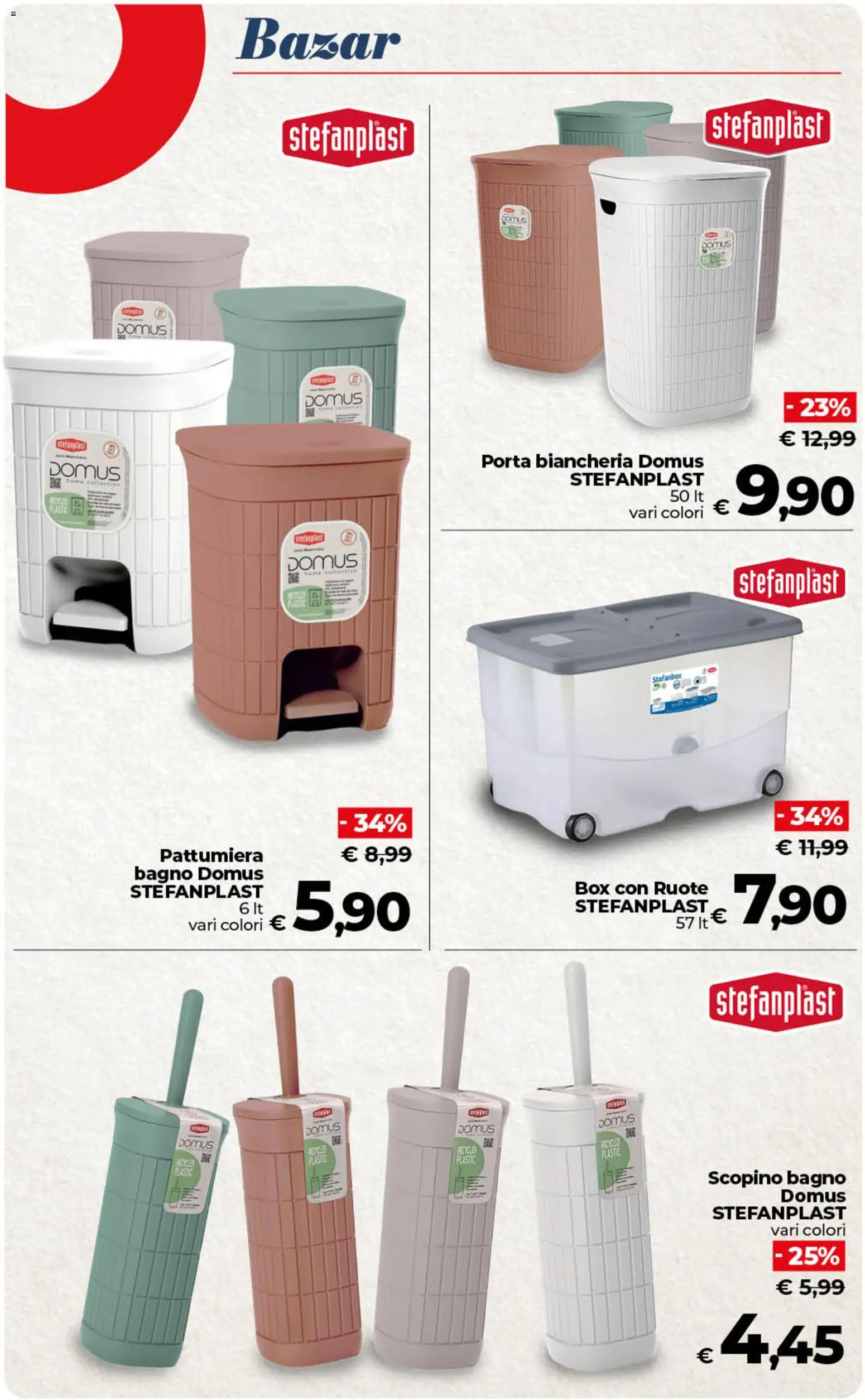 Volantino COOP del 21/08/2026 | Pagina: 46 | Prodotti: Scopino, Porta, Pattumiera, Bagno