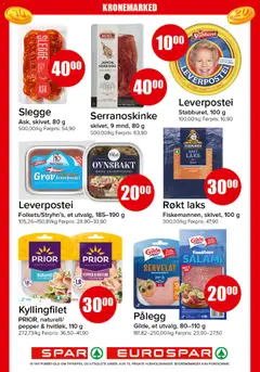 Forhåndsvisning av Spar kundeavis gyldig fra 19/10/2026 | Side: 11 | Produkter: Salami, Kyllingfilet, Salt, Laks