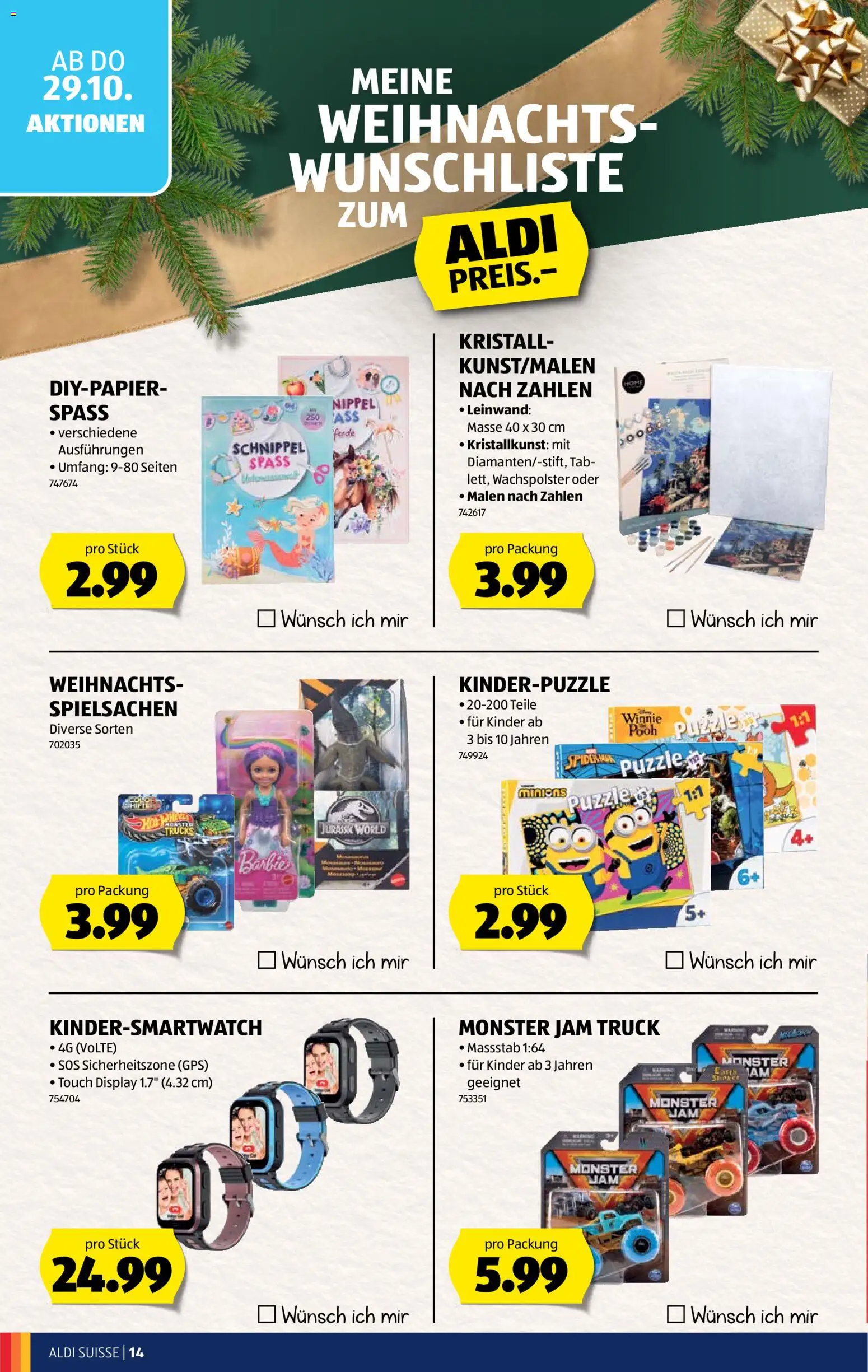 Aldi aktionen – gültig ab 29.10.2026 | Seite: 14