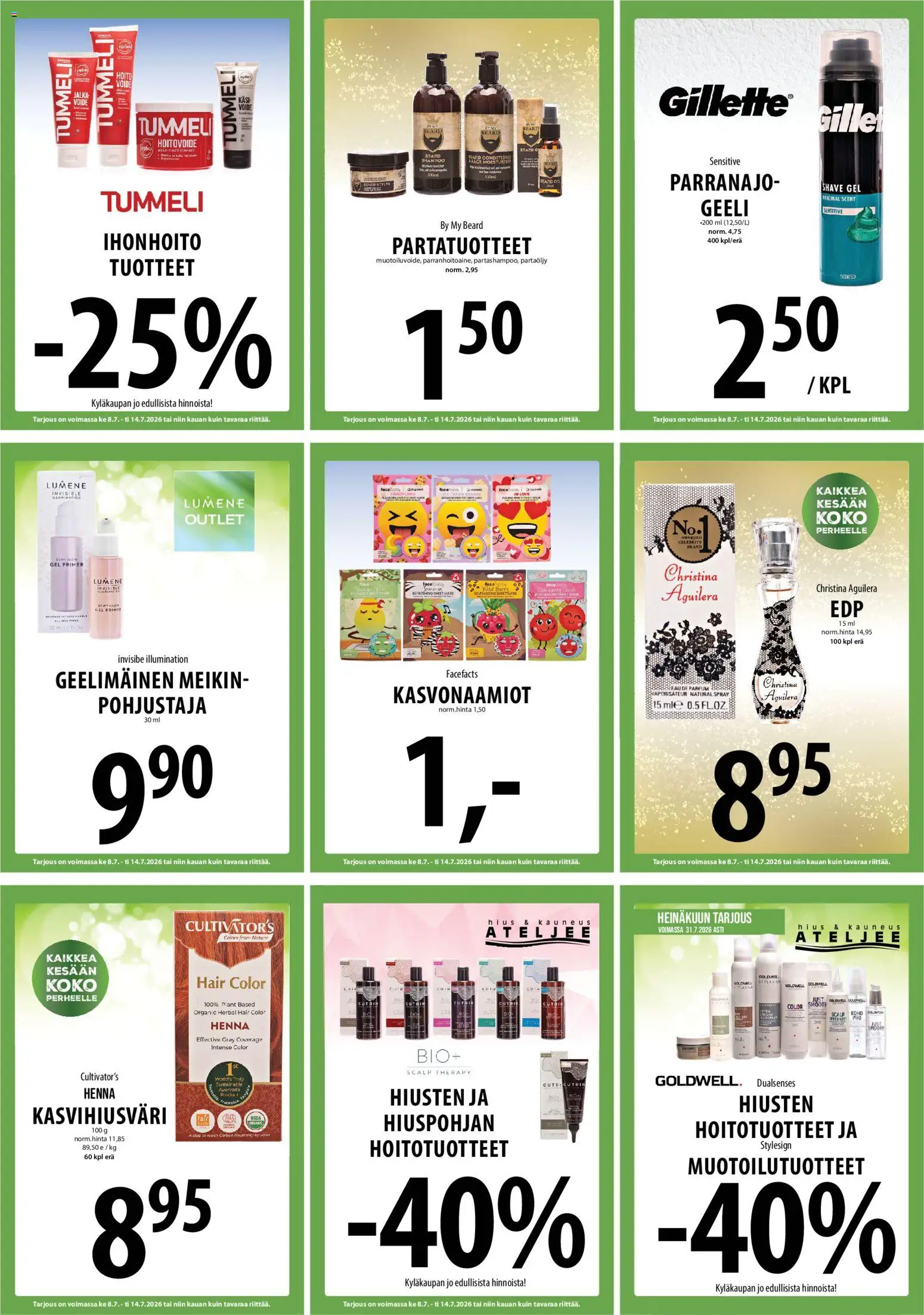 Tuuri tarjoukset – voimassa 08/07/2026 alkaen | Sivu: 17 | Tuotteet: Shampoo, Partaöljy