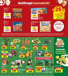 Interspar akciós újság - amely érvényes a következő dátumtól: 2026.10.15. | Oldal: 7 | Termékek: Körte, Halrudak, Lilahagyma, Szilva