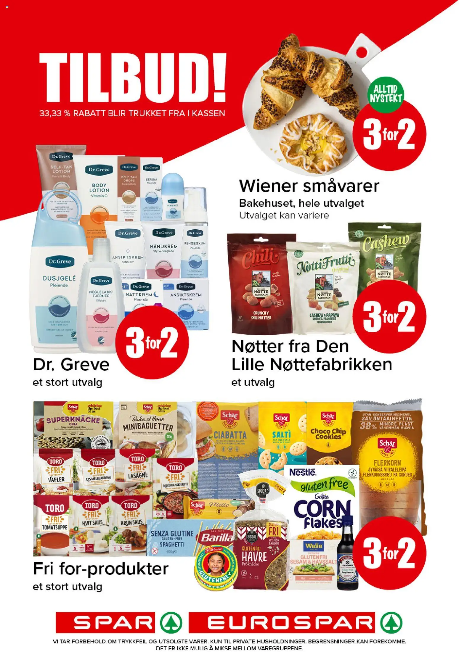 {H1} | Side: 27 | Produkter: Body Lotion, Ansiktskrem, Lasagne, Cookies