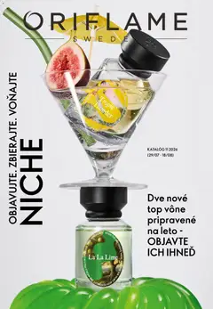 Oriflame leták platný od 29.07.2026