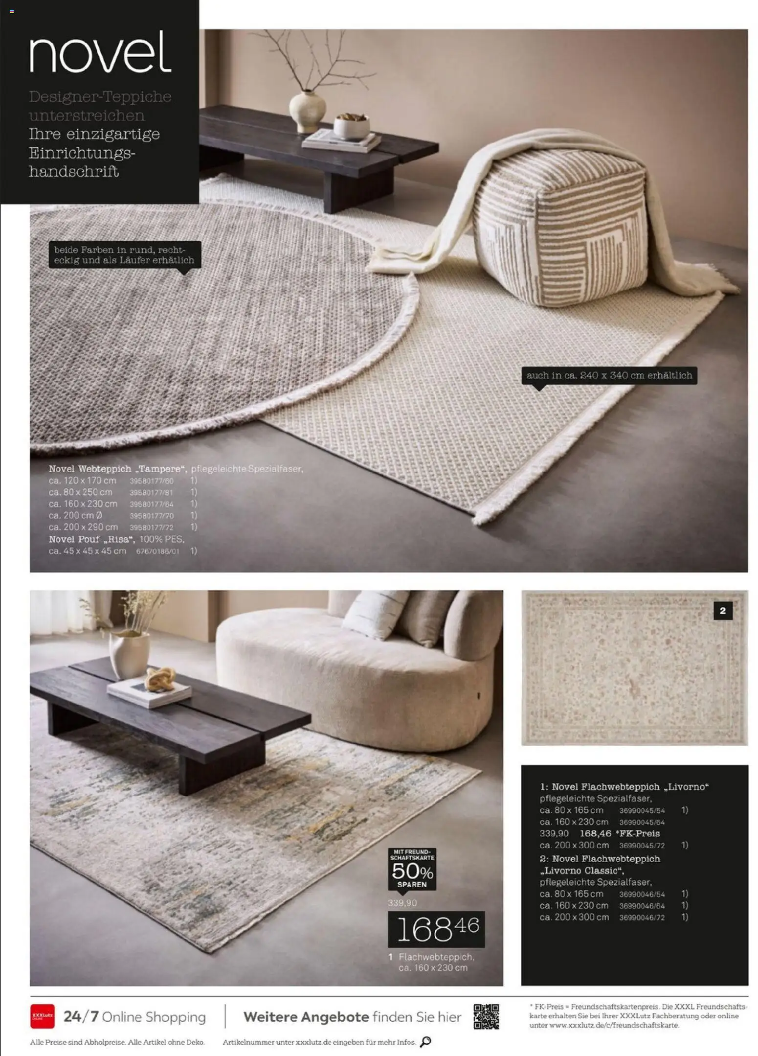 XXXL Lutz Schöner Einrichten – gültig ab 01.03.2026 | Seite: 92 | Produkte: Pouf