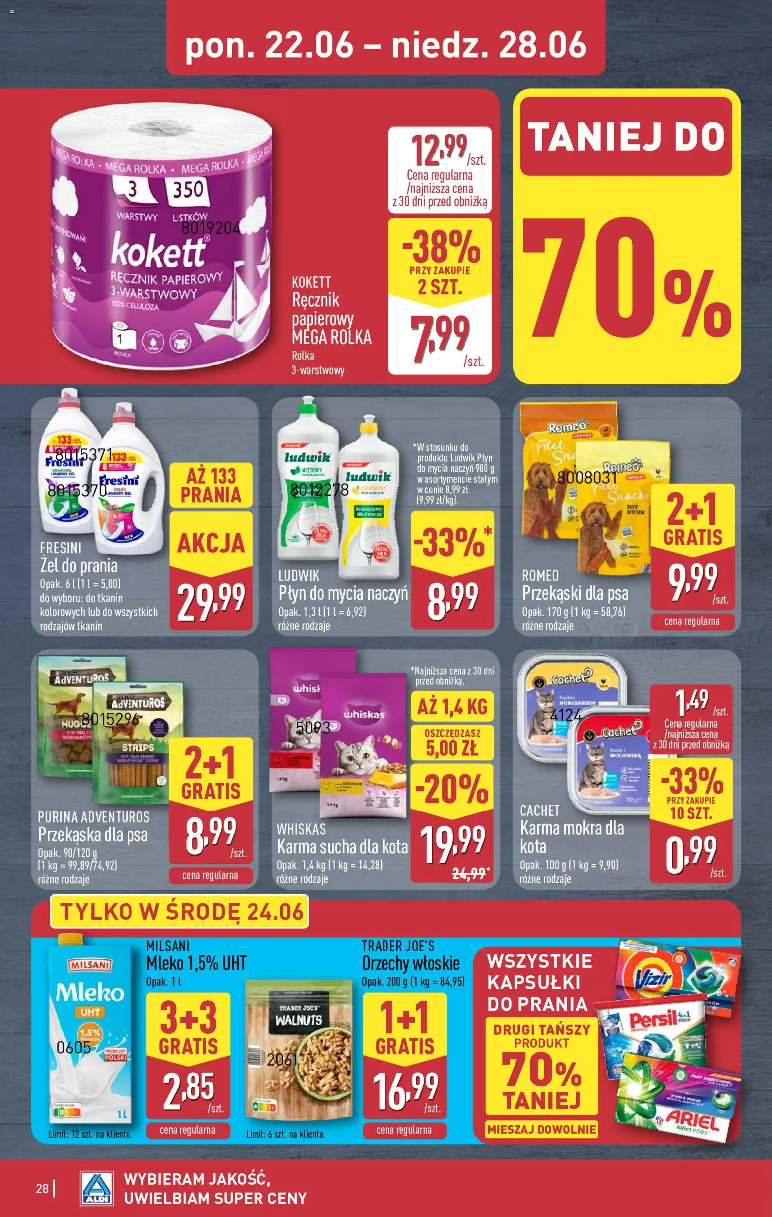 Aldi Polsko leták od 22.06.2026 | Strana: 28