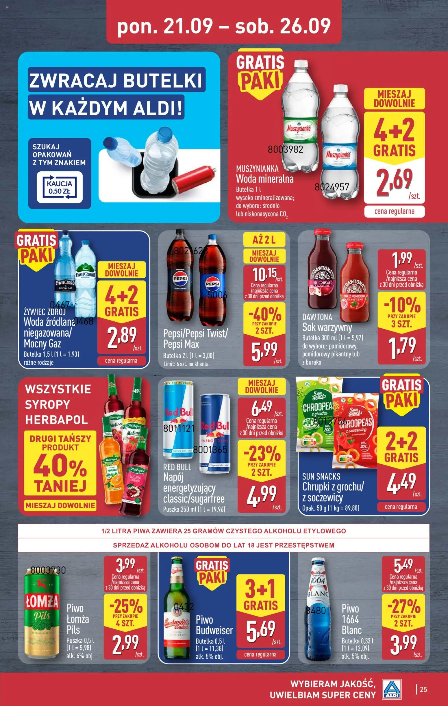 Aldi Polsko leták od 21.09.2026 | Strana: 25