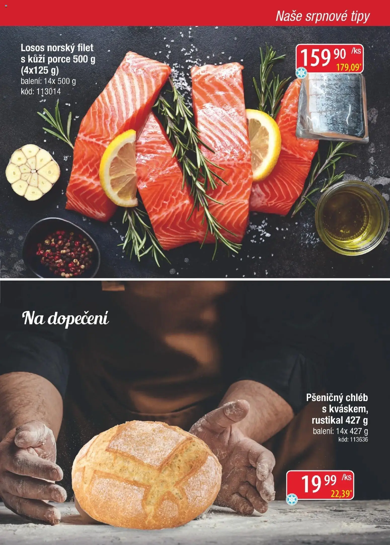 Astur & Qanto leták - Velkoobchod fresh 08/2026 od 01.08.2026 | Strana: 11 | Produkty: Chléb, Losos, Filet