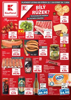 Náhled letáku Kaufland leták od 22.07.2026
